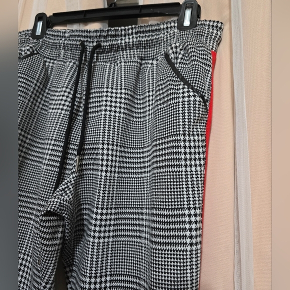 David Lerner + Evereve Slim Track Joggers, Elastic Waist, Herringbone, EUC! - Picture 5 of 16